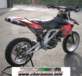 Pot d'échappement TK pour moto APRILIA SVX 450 2006 2010 et APRILIA RVX 450 2006 2010 - Image 1